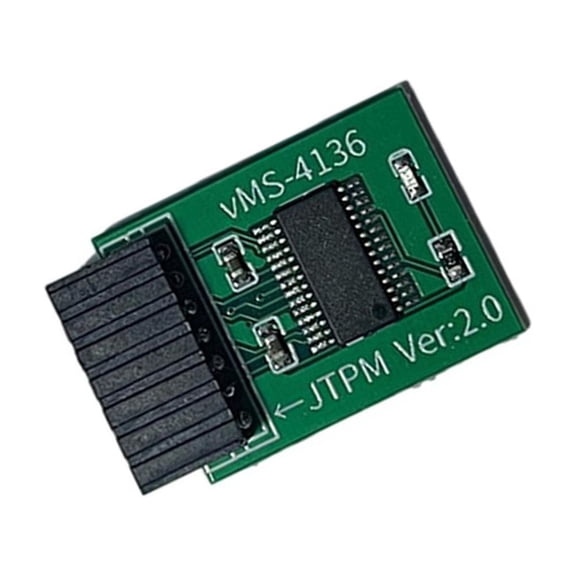 TPM 2.0 Encryption Security Module Remote Card 14Pin Trusted Platform Integration Computer Adapter for 590 B560 H510