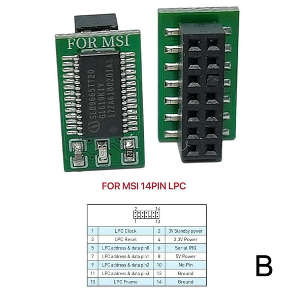 TPM 2'0 Encryption Security Module Remote Card Upgrade HOT Module TPM2'0. F2W2