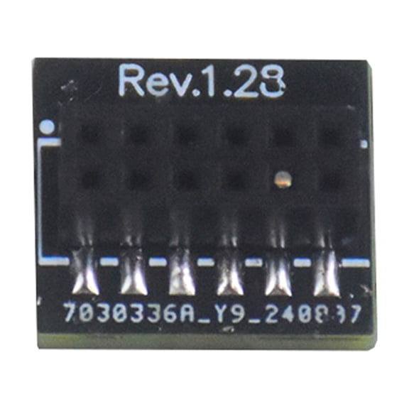TPM 2.0 Module 12 Pin SPI Technology Encryption Security Module for Upgrades Motherboards Security