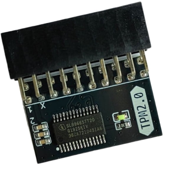 TPM 2.0 Security Module DDR4/DDR3 Compatible for Motherboard Repair & Data Encryption