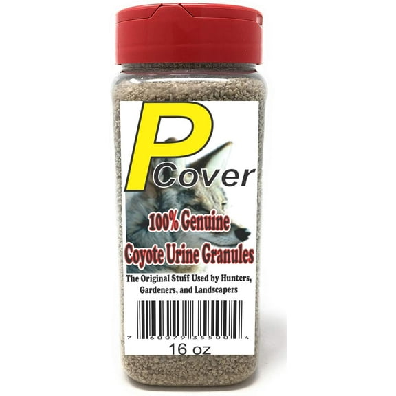 TPM Coyote P-Cover Granules, 16 fl oz Coyote Scent for Hunting