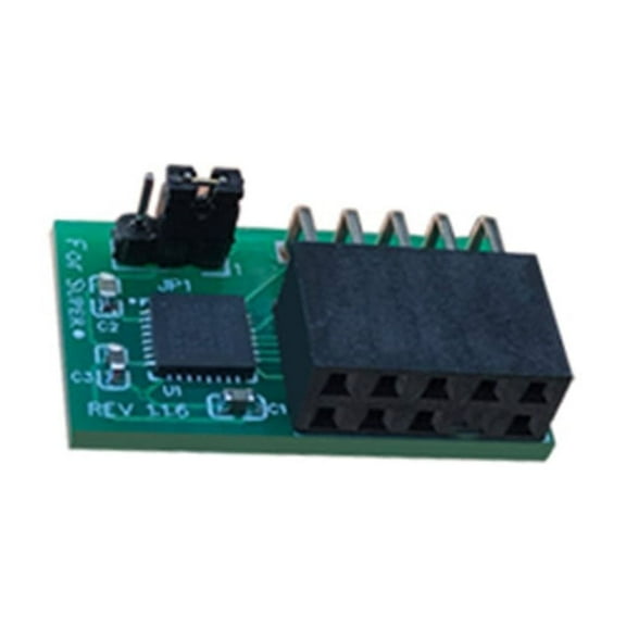 TPM2.0 Encryption Security Board Remote Card Upgraded SPI TPM2.0 Processor Board 10Pin Board for SuperMicro Motherboards