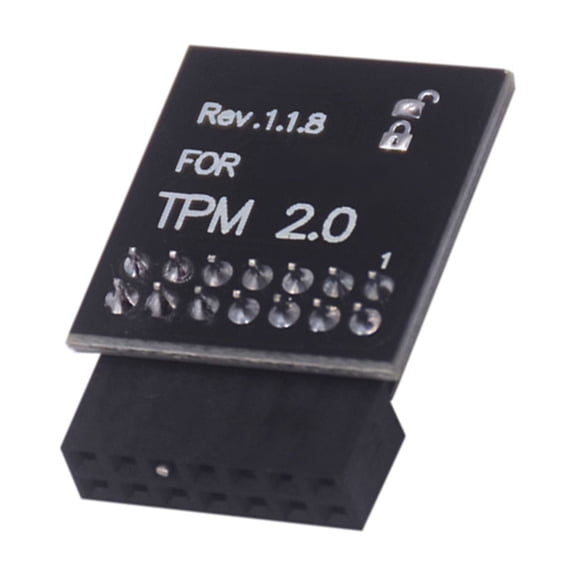 TPM2.0 Security Module 14 Pin LPC Enhances Data Protections and Wide Compatibility