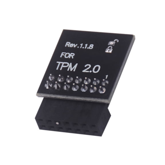 TPM2.0 Security Module 14 Pin LPC Interface Enhances Data Protections and Wide Compatibility