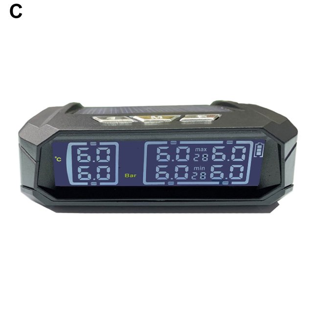 TPMS Monitor Wireless Sensitive 8/12/15 Bar Solar Power Digital Tire