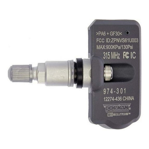 TPMS Programmable Sensor - Compatible with 2001 - 2020 Nissan Frontier 2002 2003 2004 2005 2006 2007 2008 2009 2010 2011 2012 2013 2014 2015 2016 2017 2018 2019
