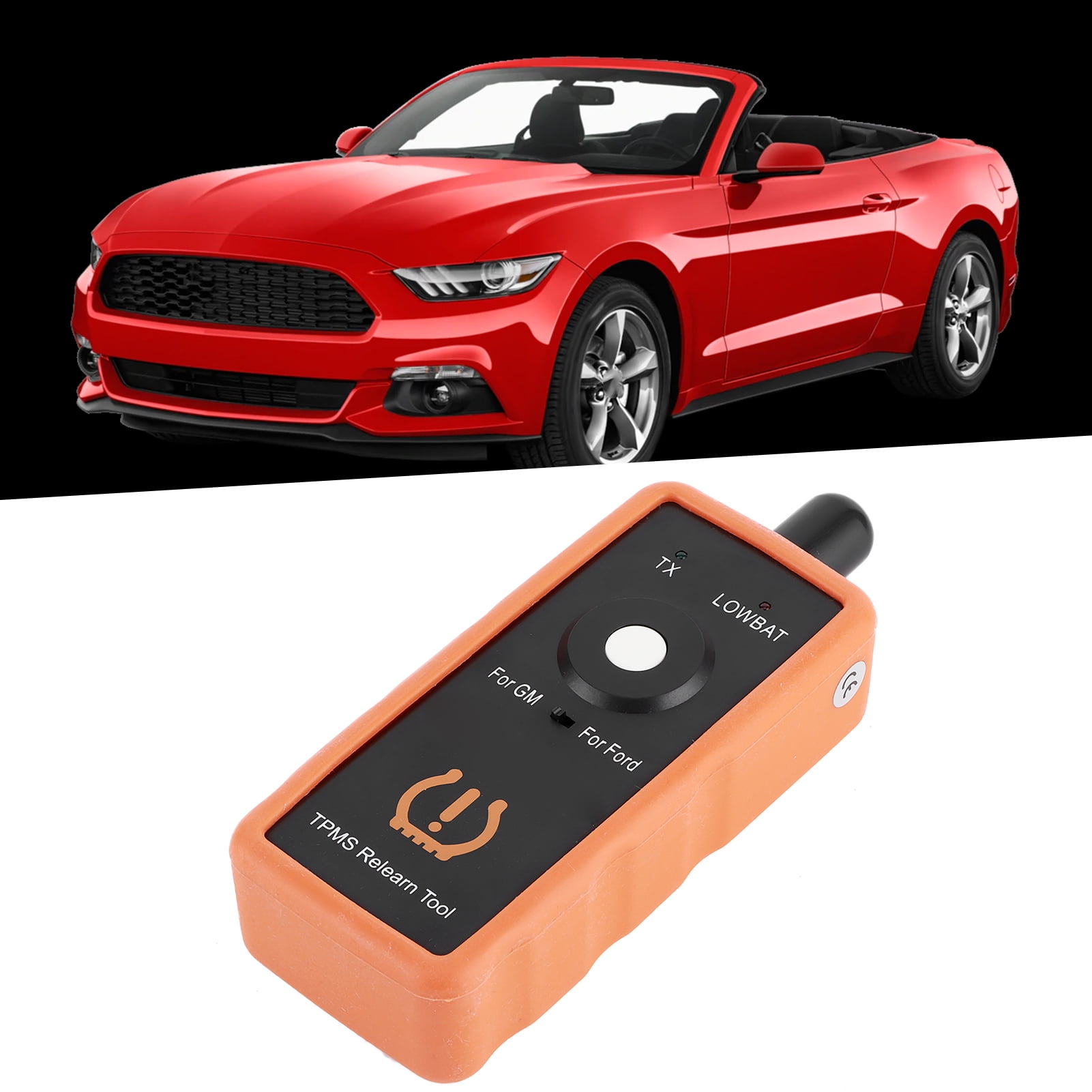 TPMS Relearn Tool, 50448 2 In 1 Portable Tire Pressure Sensor Reset