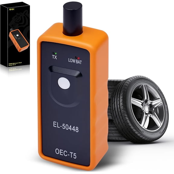 TPMS Relearn Tool for GM, EL-50448 & OEC-T5 Tire Sensor Reset Tool, Auto Tire Monitoring System Activation, TPMS Activation Tool, Compatible with GM Series Vehicles (2003-2026)