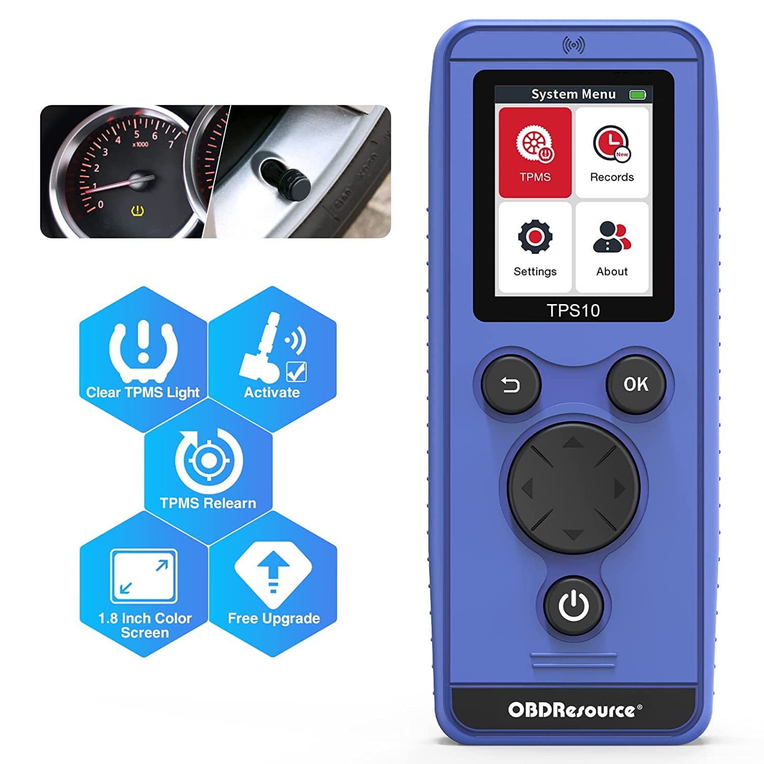 TPMS Relearn Tool for Jeep Ford BMW Nissan/Honda/Mazda/Dodge Series