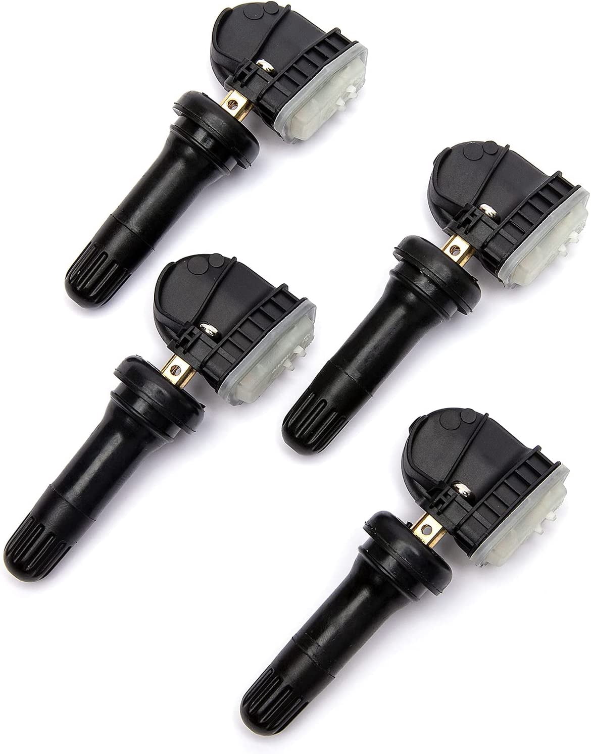 TPMS Sensors Set of 4 for Ford F150/Explorer/Fusion 2015-2024 - OEM F2GZ-1A189-A TPMS35 Replacement, Waterproof 315MHz Tire Pressure Monitoring System Sensor Fit Lincoln​​
