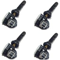 TPMS Tire Pressure Monitoring Sensor 4PCS, Replaces 13598772, Tire Pressure Sensor, Frequency By Vehicle, Stable Signal, Fitment By Part Number