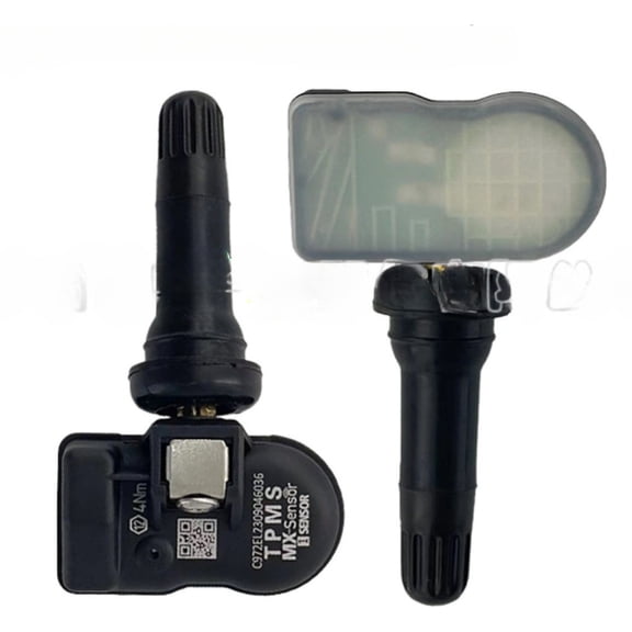 TPMS programmable tire pressure sensor universal type 315-433MHz dual frequency in one, 4 per set