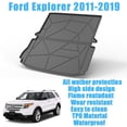 thumbnail image 1 of TPO Custom Trunk Liner Cargo Mats for Ford Explorer 2011-2019 Waterproof Non 7-seats Models, 1 of 18