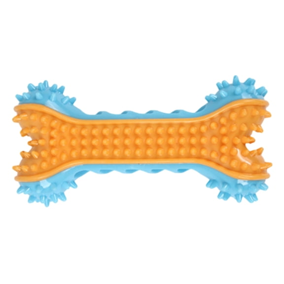 TPR Bone-Shaped Dog Chew Toys, Dental Teething Toys for Puppies and Dogs, Long Lasting Chew Bone for Boredom Relief