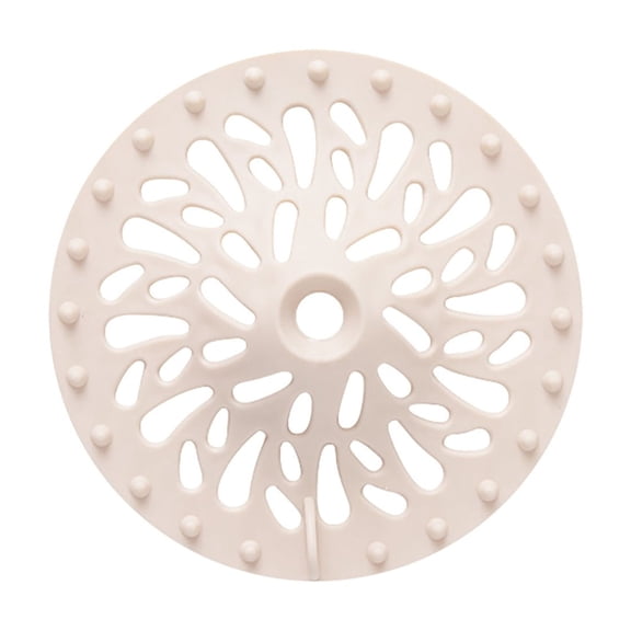 TPR Hair Drain Cover - Fine Mesh, Universal Fit & Easy Clean - Clog Prevention Tool for Bathroom/Kitchen Sinks
