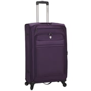 TPRC Lexington II 28” Rolling Expandable 4-Wheel Spinner Luggage - Purple