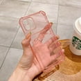 thumbnail image 1 of TPU Bumper Transparent Phone Case For iPhone 15 14 13 12 Mini 11 Pro XS Max XR X SE 2020 8 7 Plus Wallet Card Bag Cover, 1 of 7
