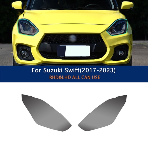 TPU Car Headlight Film For Suzuki SWIFT 2017-2023 Paint Protection Sticker Anti-scratch Exterior PPF Transparent Repair Resist