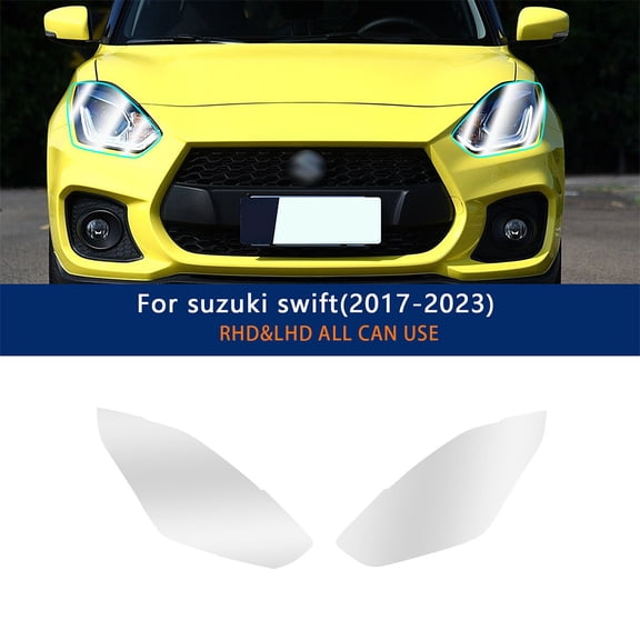 TPU Car Headlight Film For Suzuki SWIFT 2017-2023 Paint Protection Sticker Anti-scratch Exterior PPF Transparent Repair Resist