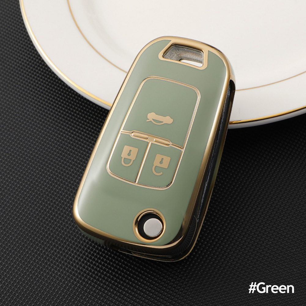 TPU Car Key Case Shell Cover Fob For Chevrolet 2020 2021 Cruze Aveo ...