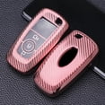 thumbnail image 1 of TPU Carbon Fiber Style Car Smart Key Fob Case Cover For Ford 2017-2022, 1 of 7