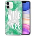 thumbnail image 1 of TPU Clear Case for iPhone 13 Pro Max Wild & Free Palm Tree design phone cover, 1 of 7