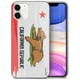 thumbnail image 1 of TPU Clear Case for iPhone 13 Pro Max with Happy California Republic design cover, 1 of 7