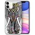 thumbnail image 1 of TPU Clear Case for iPhone 13 Pro Max with Zen Elephant design phone cover, 1 of 7