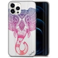 thumbnail image 1 of TPU Clear Case for iPhone 13 Pro with Royal Elephant Head design phone cover, 1 of 7