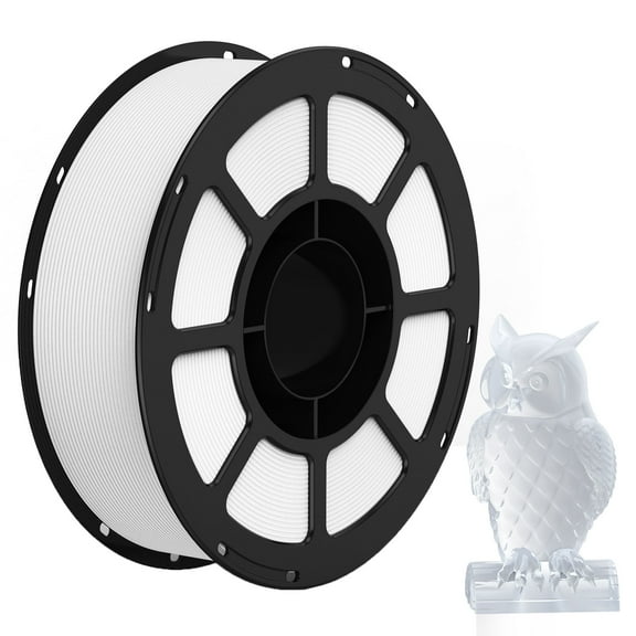 TPU Filament 1.75mm, 95A Soft Flexible 3D Printer Filament, 1kg(2.2lbs) Neatly-Wound Spool, Wear-Resistant, Easy-Print, Fit Most FDM 3D Printers