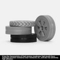 thumbnail image 1 of TPU Filament, 64D TPU Filament 1.75mm, Flexible Soft 3D Printer Filament 1kg Spool, Dimensional Accuracy +/- 0.05, Cyan, 1 of 5