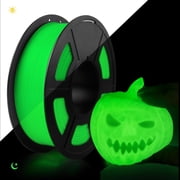 TPU Glow in The Dark Filament 3D Printer Filament , TPU 95A, green , 250g0.55lbs 1.75mm Halloween 3D printer filament.
