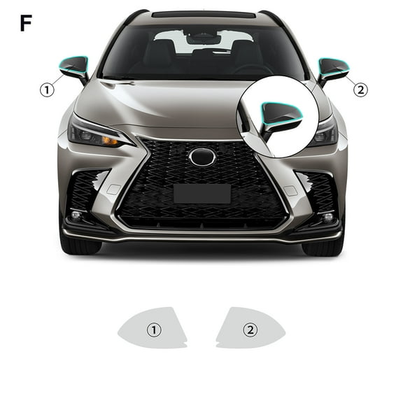 TPU Headlight Film For Lexus NX 250 350 350H 450H 2022 2023 2024 Clear Pre Cut PPF Scratch Car Paint Protection Film