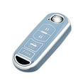 thumbnail image 1 of TPU Key Fob Cover for Mazda - Full Protection,Smart Keyless Car Key Holder,Blue Sliver, 1 of 6
