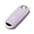 thumbnail image 1 of TPU Key Fob Cover for Mazda - Full Protection,Smart Keyless Car Key Holder,Purple Sliver, 1 of 6
