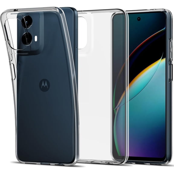 TPU for Moto G 5G 2024 Case, Ultra [Slim Thin] Flexible Clear TPU [Scratch-Resistant] Gel Rubber Soft Skin Silicone Protective Case Cover for Motorola Moto G 5G 2024 (Clear)