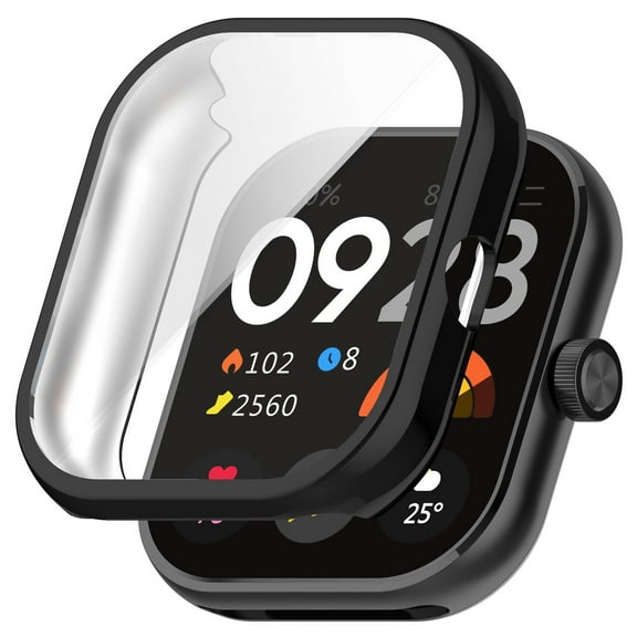 TPU Protective Case Compatible With Smartwatches Full Coverage Electroplated Soft Gel Case