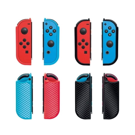 TPU Protective Case For Nintendo Switch Joy-Con - Red&Blue
