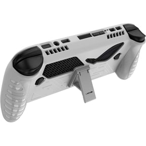 TPU Protective Case for ROG Xbox Ally X for ROG Xbox Ally Gaming Console Shockproof Skin Cover,Grip Case Kickstand Back Cover (White)