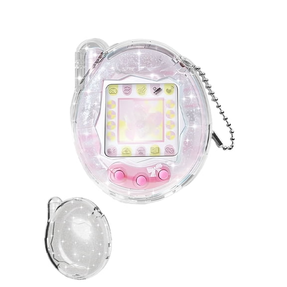 TPU Protective Case for TC V3 Handheld Game Console, Shockproof Anti-Scratch Soft Cover-Pink
