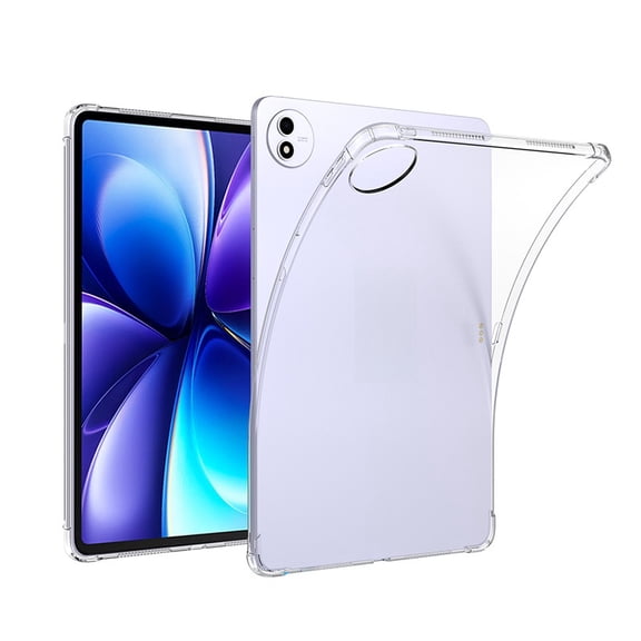 TPU Protective Case for Vivo Pad6 Pro Tablet, Transparent Drop Protection Shockproof Impact Protection Sleeve Shell Accessories