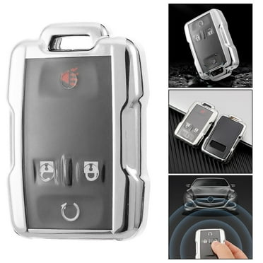 TPU Remote Key Fob Case Shell Cover For Chevy for Silverado 2014 2015 2016 2017 2018