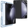thumbnail image 1 of TPU Screen Protector Compatible with Samsung Galaxy Z Fold 5 / Z Fold 4, [Front & Inside Screen Protector] [Smooth Touch] [Mounting Positioner] [Bubbles Free] [HD Clear] [Easy Install], 1 of 1
