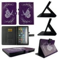 thumbnail image 1 of TPU Shell Case for All-New Amazon Fire HD 8 / HD 8 Plus (10th Gen. 2020) Purple Butterfly Slim PU Leather Folding Stand Cover with Auto Wake/Sleep for 8 Inch, 1 of 6