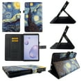 thumbnail image 1 of TPU Shell Case for Lenovo Smart Tab M8 (TB-8505FS) Starry Night Slim PU Leather Folding Stand Cover with Auto Wake/Sleep for 8.0 Inch, 1 of 6