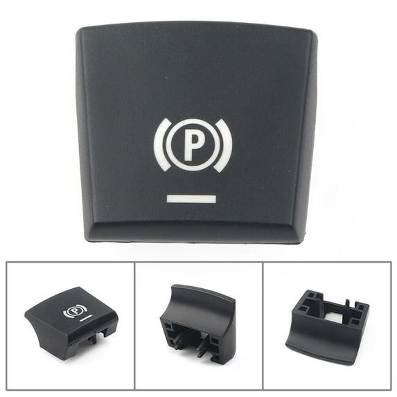 TPU Surface Handbrake Parking Brake P Button Cover for BMW F10 F11 F25 F26