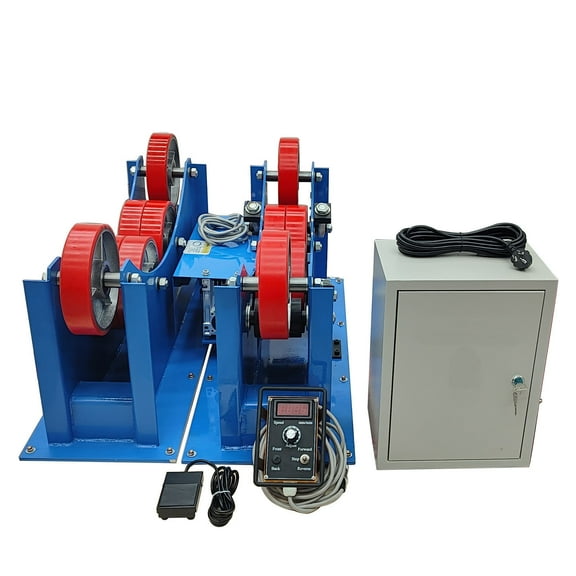 TPU Wheel Welding Turning Rolls Positioner Welding Rotator for Welding Equipment Support 3T 220V