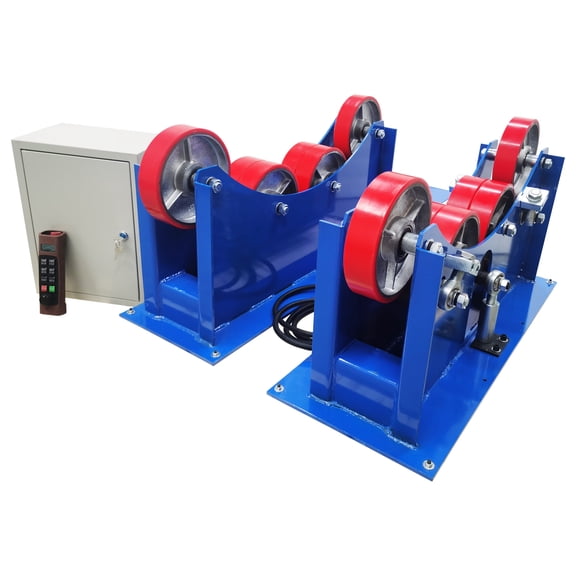 TPU Wheel Welding Turning Rolls Welding Roller Rack Handle Rotary Welding Positioner 3T 220V