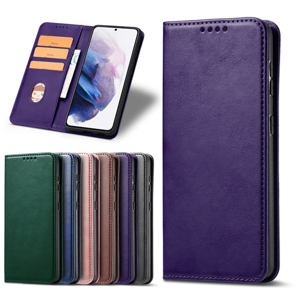 TPU shockproof inner case for Samsung Galaxy M31S, with flip cover, stand and ID card slot, magnetic closure.