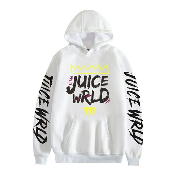 TPUABR Juice Hoodie Wrld Band Pullover Rapper Casual Sweatshirt
